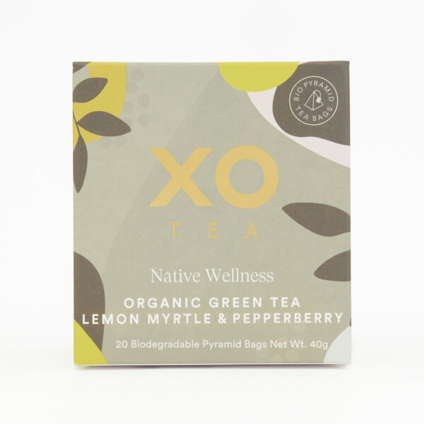 Green Tea, Lemon Myrtle & Pepperberry Certified Organic (Native Wellness) - Image 2